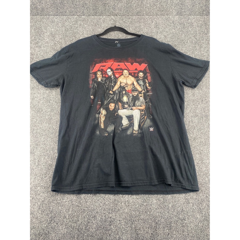 WWE Seth Rollins T Shirt Redesign Rebuild Reclaim Mens XL Black Wrestling Tee